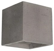Απλίκα φωτιστικό τοίχου Concrete από τσιμέντο Viokef-4096901-Γκρι 4096901