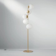 Φωτιστικό Δαπέδου I-Ripple-PT5-Oro E27 160x32,5cm Gold Luce Ambiente Design