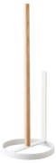 Βάση Χαρτιού Επιδαπέδια LBTYMZK2346 13x13x37,5cm White-Natural Yamazaki Steel,Wood