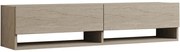 Έπιπλο Τηλεόρασης Επιτοίχιο Arges 495SSE1628 141x30x31cm Travertine Beige