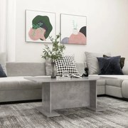 vidaXL Τραπεζάκι Σαλονιού Γκρι Σκυροδ. 103,5 x 60 x 40 εκ. Μοριοσανίδα