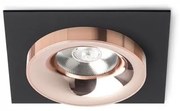 Χωνευτό Σποτ Φωτιστικό Οροφής Led SHARM SQ I H8 Φ11,4 Rendl R13253 Χάλκινο