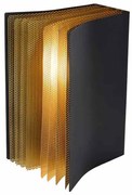 Φωτιστικό Επιτραπέζιο Lucide 78596-01-30 EXTRAVAGANZA LIVRET Μαύρο Ματ (Black Mat)|Χρυσό Χρώμα (Gold Coloured)