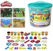 Πλαστελίνη - Παιχνίδι (Σετ 10Τμχ.) Animal Discovery Bucket E2388 Multi Hasbro