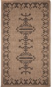 Χαλί Ψάθινο Avanos 9090 Black Royal Carpet 80X150cm