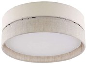 Φωτιστικό Οροφής - Πλαφονιέρα Eco 5775 3xΕ27 15W Φ45cm 18cm Beige TK Lighting