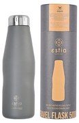 ESTIA ΘΕΡΜΟΣ TRAVEL FLASK SAVE THE AEGEAN 500ml FJORD GREY