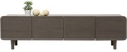 Έπιπλο TV Divine Ξύλο Καφέ  200x42x57εκ. - Καφέ