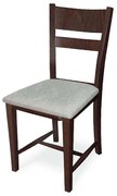 Καρέκλα Tomy με ύφασμα Βέγγε, 42x47x88 εκ., Genomax Genom1210000428