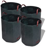 vidaXL Τσάντα Απορριμμάτων Σκούρο πράσινο 45 x 76 εκ.