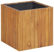 vidaXL Ζαρντινιέρα Υπερυψωμένη 43,5x43,5x44 εκ. Μασίφ Ξύλο Ακακίας