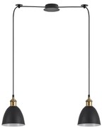 Φωτιστικό Οροφής  SE21-BL-B10-BL2-MS2 ADEPT PENDANT Black Metal Shade Pendant+ - 51W - 100W - 77-8770