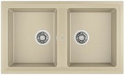 Teka Stone 90 C-TG 2C Topasbeige Ένθετος Γρανιτένιος Νεροχύτης 90cm