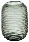 Vase Eladro 14cm mouthblown with cutting DCGI-382-00GV