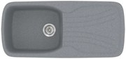 Sanitec Classic 308 Metallic Silver Νεροχύτης