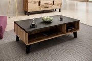 coffee table 60 LOTTA wotan oak/ black DIOMMI CAMA-LOTTA-ŁAWA-110-DWO/CZ