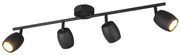 Φωτιστικό Σποτ Reality Lighting -RL NANCY R86264032 Μαύρο Ματ (Black Mat)