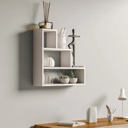 Ραφιέρα Τοίχου (62x18x62) A-G Piramit 854KLN1715 White