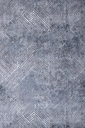 Γραμμικό χαλί γκρι μπλε Ostia 7100/953  - Colore Colori 1,40x2,00