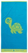 Πετσέτα Θαλάσσης Παιδική 3763 Blue-Green Greenwich Polo Club Beach 70x140cm 100% Βαμβάκι