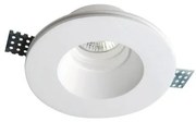 Σποτ οροφής Bradley γύψινο χωνευτό στρογγυλό Viokef 4071500