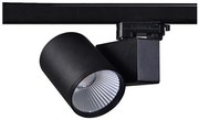Σποτ Ράγας Τριφασικό LED 40W 3000Κ Ρυθμιζόμενο Lisor Aca-LISOR4030B4N-Μαύρο LISOR4030B4N