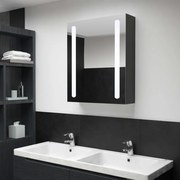 vidaXL Καθρέφτης Μπάνιου με Ντουλάπι &amp; LED 50 x 13 x 70 εκ.