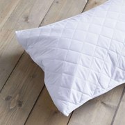 Κάλυμμα Μαξιλαριών Σετ 2τμχ Abbraccio - Καπιτονέ White Nima 50Χ70 50x70cm 100% Βαμβάκι