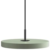 Κρεμαστό Φωτιστικό Οροφής LED 14W Φ31cm Μαύρο Φινίρισμα Asteria Umage-2431C4175-Σιέλ/Βεραμάν/Μέντα 2431C4175