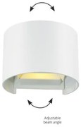 Απλίκα LED Greg μεταλλικό Viokef 4188700 Λευκό
