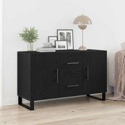 vidaXL Μπουφές Μαύρη Δρυς 100x36x60 εκ. Κατασκευασμένο Ξύλο