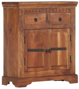 vidaXL Ντουλάπι / Ψηλός Μπουφές 63 x 30 x 75 εκ. Μασίφ Ξύλο Ακακίας