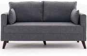 Καναπές Διθέσιος Bella 825BLC1498 177x81x85cm Grey