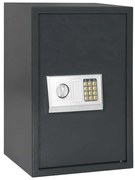 vidaXL Ψηφιακό Ασφαλές Σκούρο γκρι 40 x 35 x 60 εκ. Ατσάλι