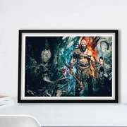 Πόστερ &amp; Κάδρο God Of War GM014 21x30cm Εκτύπωση Πόστερ (χωρίς κάδρο)