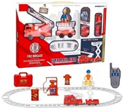 Παιδικό τρενάκι με ράγες - Πυροσβεστική - 0047A - 922261