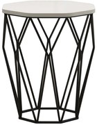 Τραπεζάκι Βοηθητικό Sofya 845HCT2882 46x46x57cm Cream