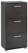 ΠΑΠΟΥΤΣΟΘΗΚΗ ΜΕΛΑΜΙΝΗΣ DAVINA HM2221.01 ZEBRANO 3ΘΕΣΕΩΝ 62Χ24Χ110Υεκ εκ.