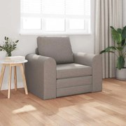 vidaXL Κρεβάτι καναπές Taupe 98 x 71 x 83 εκ. ύφασμα