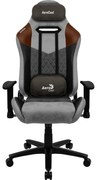Καρέκλα Παιχνιδιού Aerocool DUKE AeroSuede 180º Μαύρο Γκρι