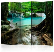 Διαχωριστικό με 5 τμήματα - Crystal Clear Water II [Room Dividers] 225x172