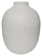 MarHome FIBERGLASS ΒΑΖΟ ΛΕΥΚΟ ΜΑΤ / ΑΝΑΓΛΥΦΟ ΜΟΤΙΒΟ - Φ34x45cm 1/ΚΙΒ 06-94712