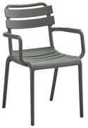 Καρέκλα - Πολυθρόνα PHILLY C6123.04 Olive Green Πολυπροπυλενίου 58,5x49x83,5Υεκ. 58.5x49x83.5 εκ.