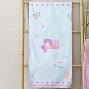 Παιδική Πετσέτα Θαλάσσης Microfiber (70x140) 2 Όψεων Nima Nerida