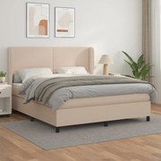 ΚΡΕΒΑΤΙ BOXSPRING ΜΕ ΣΤΡΩΜΑ ΚΑΠΟΥΤΣΙΝΟ 160X200ΕΚ.ΑΠΟ ΣΥΝΘ.ΔΕΡΜΑ 3128924