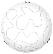 Φωτιστικό Πλαφονιέρα Aca Puzzle XD05300 White