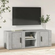 vidaXL Έπιπλο Τηλεόρασης Γκρι Σκυρ. 100x31,5x35 εκ. Επεξ. Ξύλο