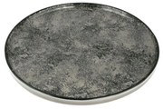 Πιάτο Φαγητού Ρηχό (Φ27) Oriana Ferelli Vertical Grey 18274-36