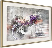 Αφίσα - Flower Delivery - 60x40 - Χρυσό - Με πασπαρτού