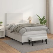 ΚΡΕΒΑΤΙ BOXSPRING ΜΕ ΣΤΡΩΜΑ ΛΕΥΚΟ 120X200ΕΚ.ΑΠΟ ΣΥΝΘΕΤΙΚΟ ΔΕΡΜΑ 3137594